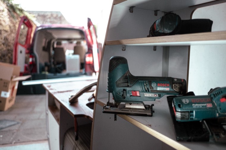 Campervan Innenausbau