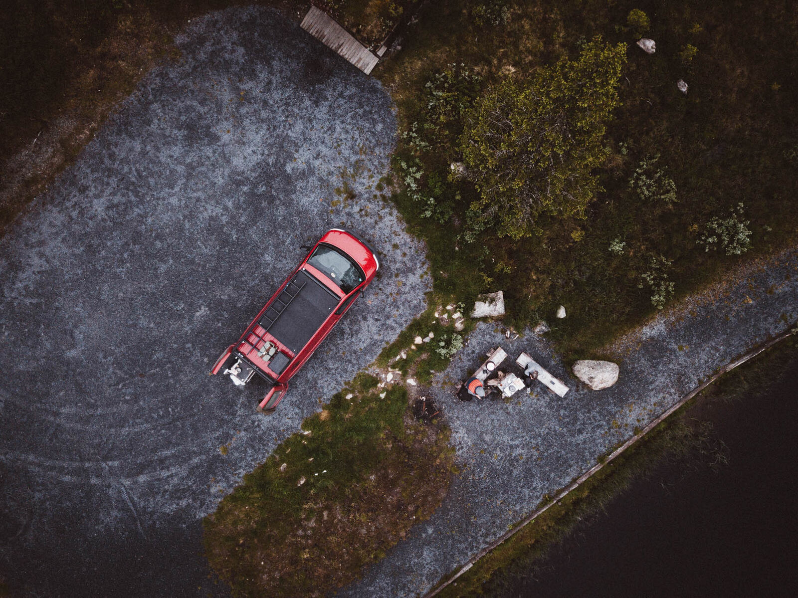 VW T5 Camper Selbstausbau von draussenmensch